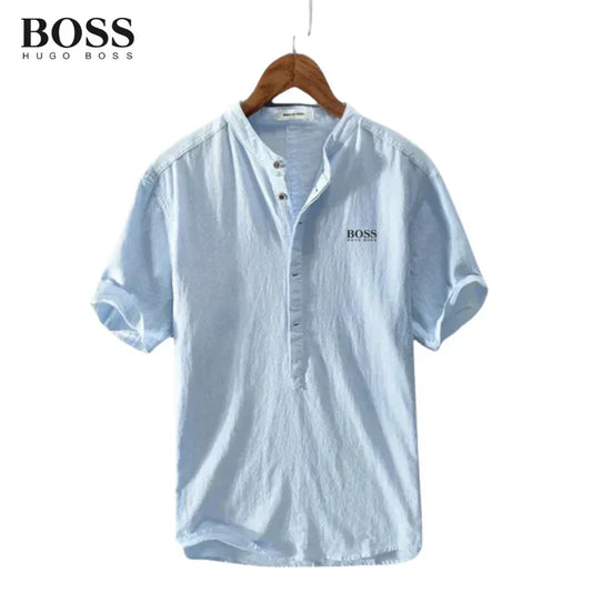 НUGО ВОЅЅ | Camicia estiva in lino – Stile premium da uomo
