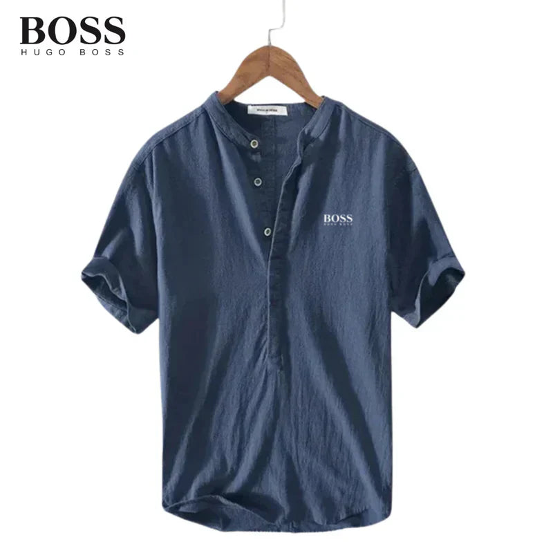 НUGО ВОЅЅ | Camicia estiva in lino – Stile premium da uomo