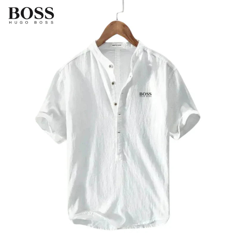 НUGО ВОЅЅ | Camicia estiva in lino – Stile premium da uomo