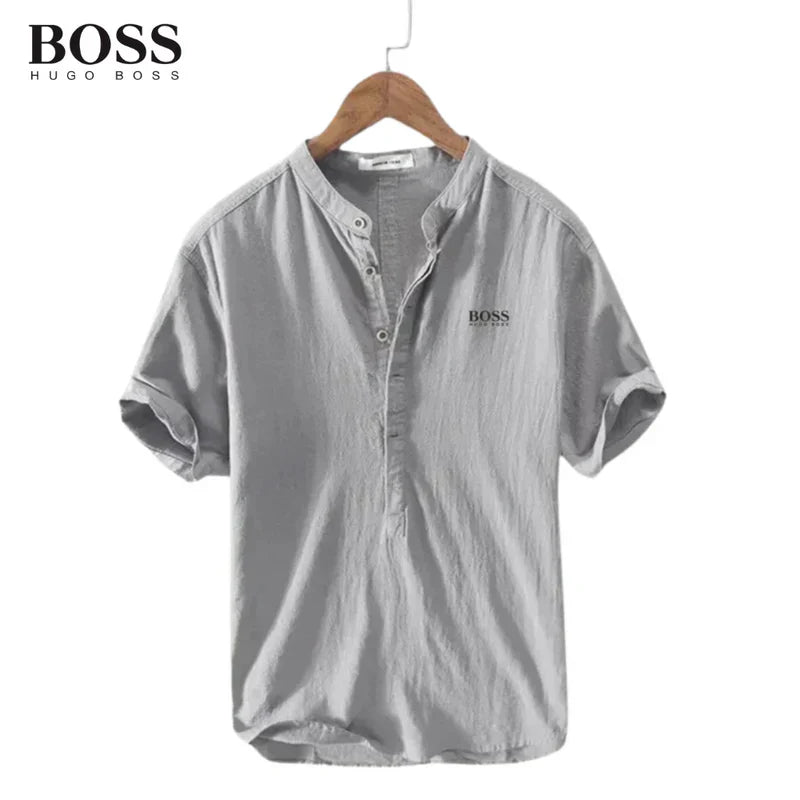 НUGО ВОЅЅ | Camicia estiva in lino – Stile premium da uomo