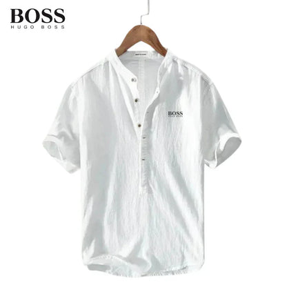НUGО ВОЅЅ | Camicia estiva in lino – Stile premium da uomo